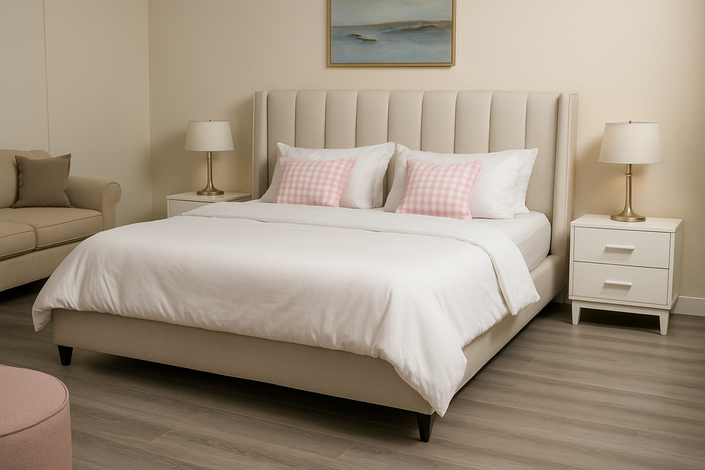 Cama estofada 1.5*2.0