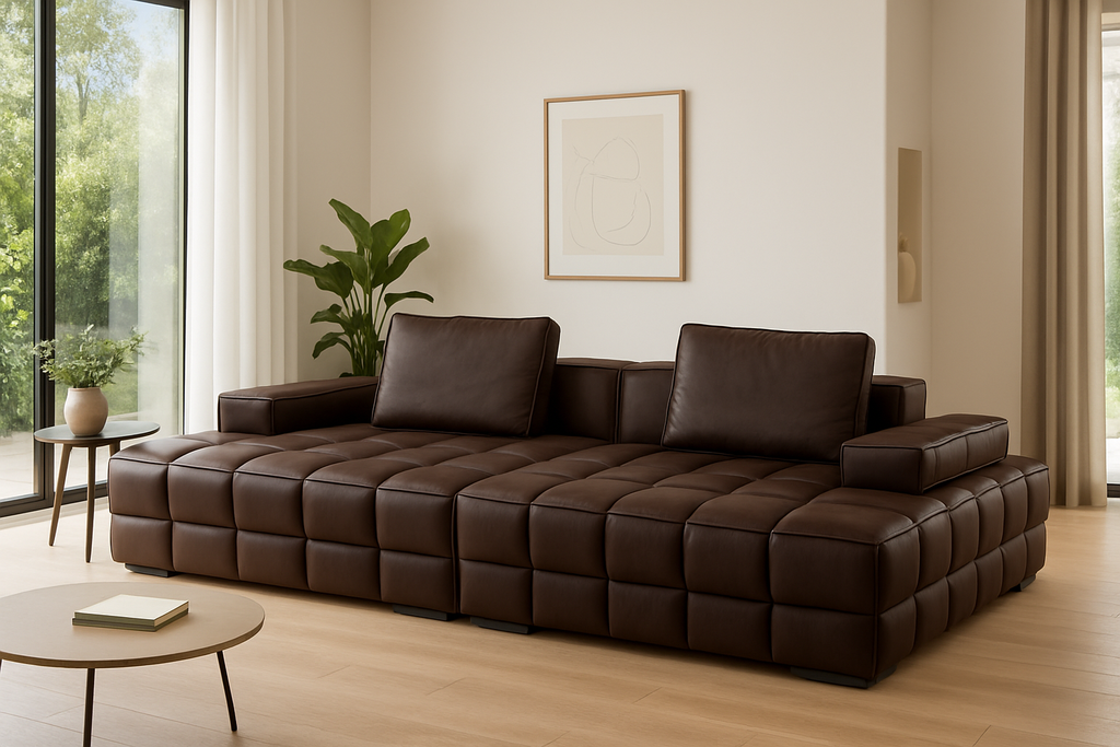 Sofa castanho 