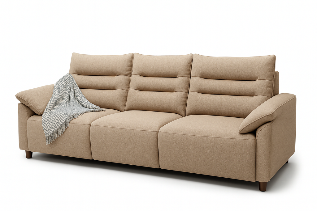 Sofa castanho claro