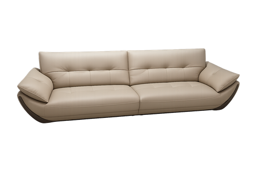 Sofa Beige- 3 lugares 