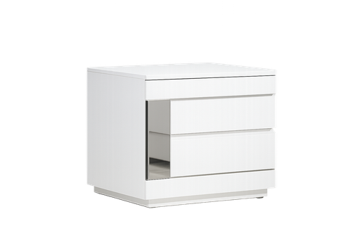 [99764R-NSWT] Mesa de Cabeceira L580 x L414 x A480 Branco glossy